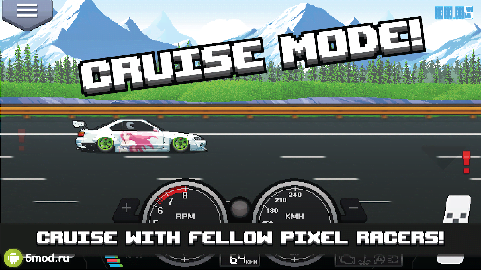 Pixel Car Racer