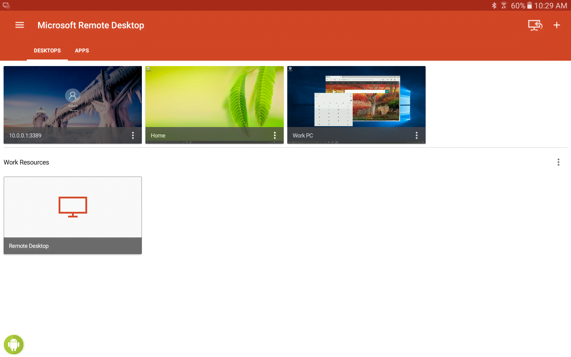 Microsoft Remote Desktop
