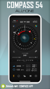 Compass (All-in-One GPS, Weather, Map, Camera)