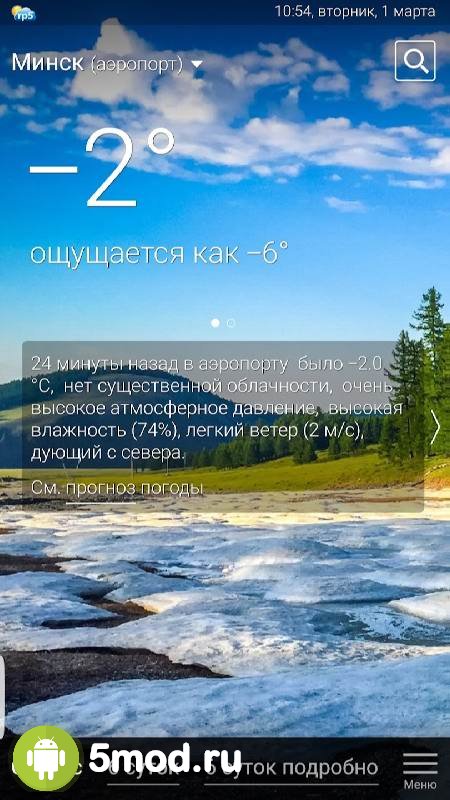 Погода рп5