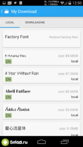 iFont