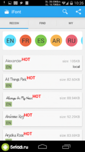 iFont